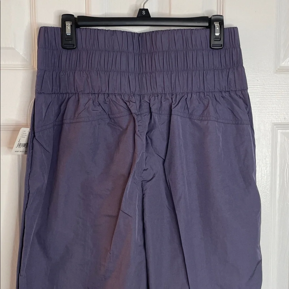 FREE PEOPLE MOVEMENT THE WAY HOME JOGGER PANTS DEEP SEA SIZE LARGE NWT